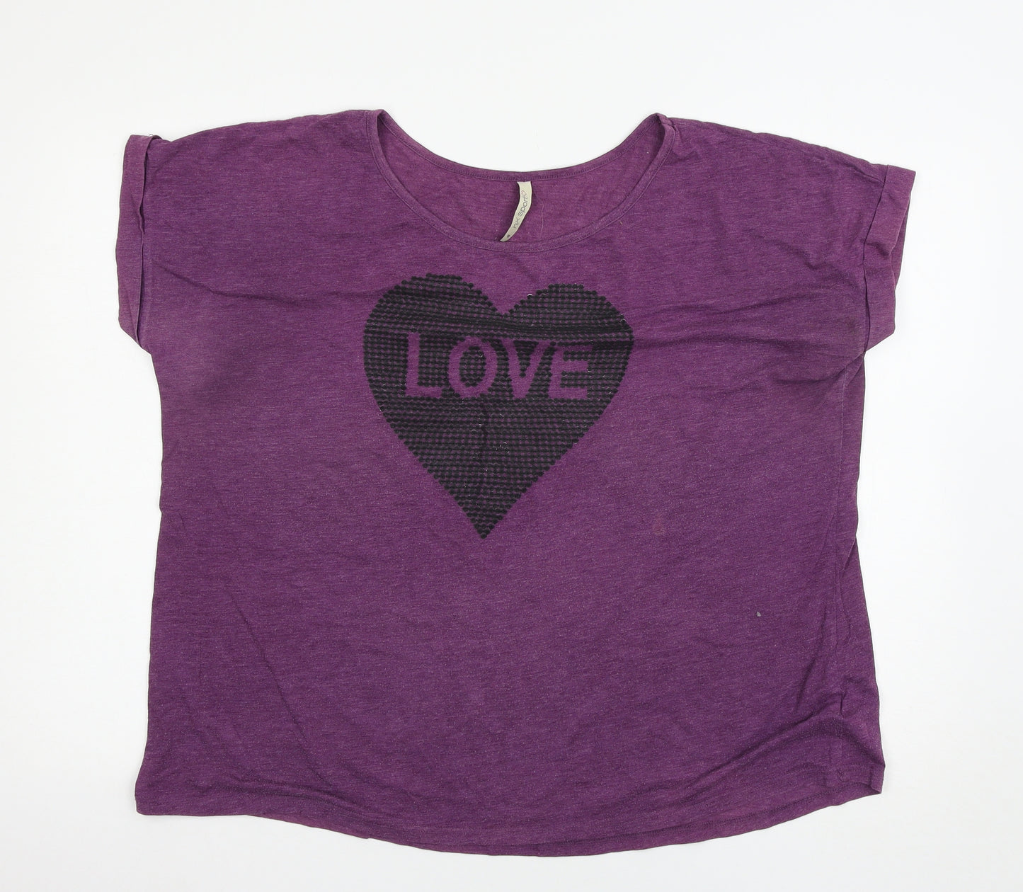 NEXT Womens Purple   Basic T-Shirt Size 18