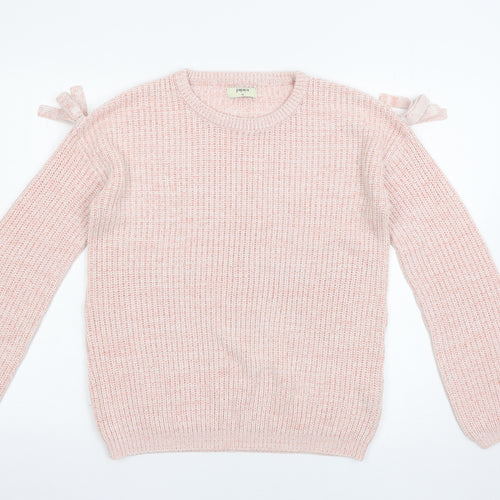 Papaya Womens Pink   Pullover Jumper Size M