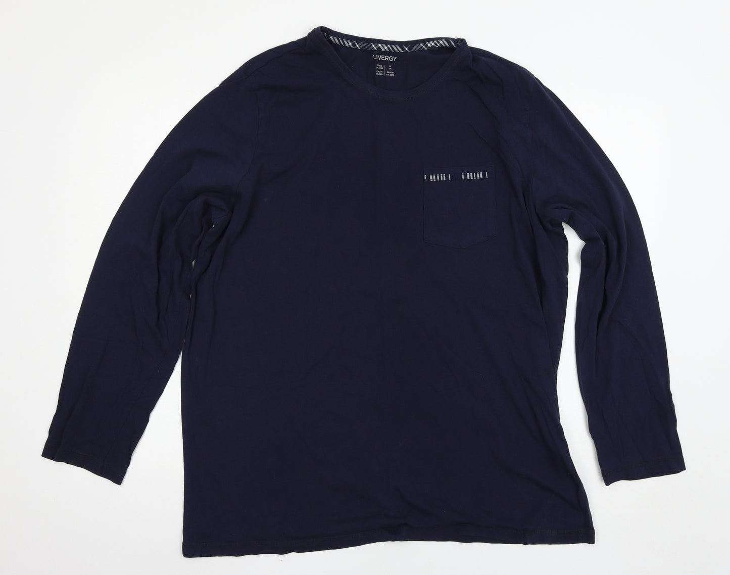 Livergy Mens Blue    T-Shirt Size 2XL