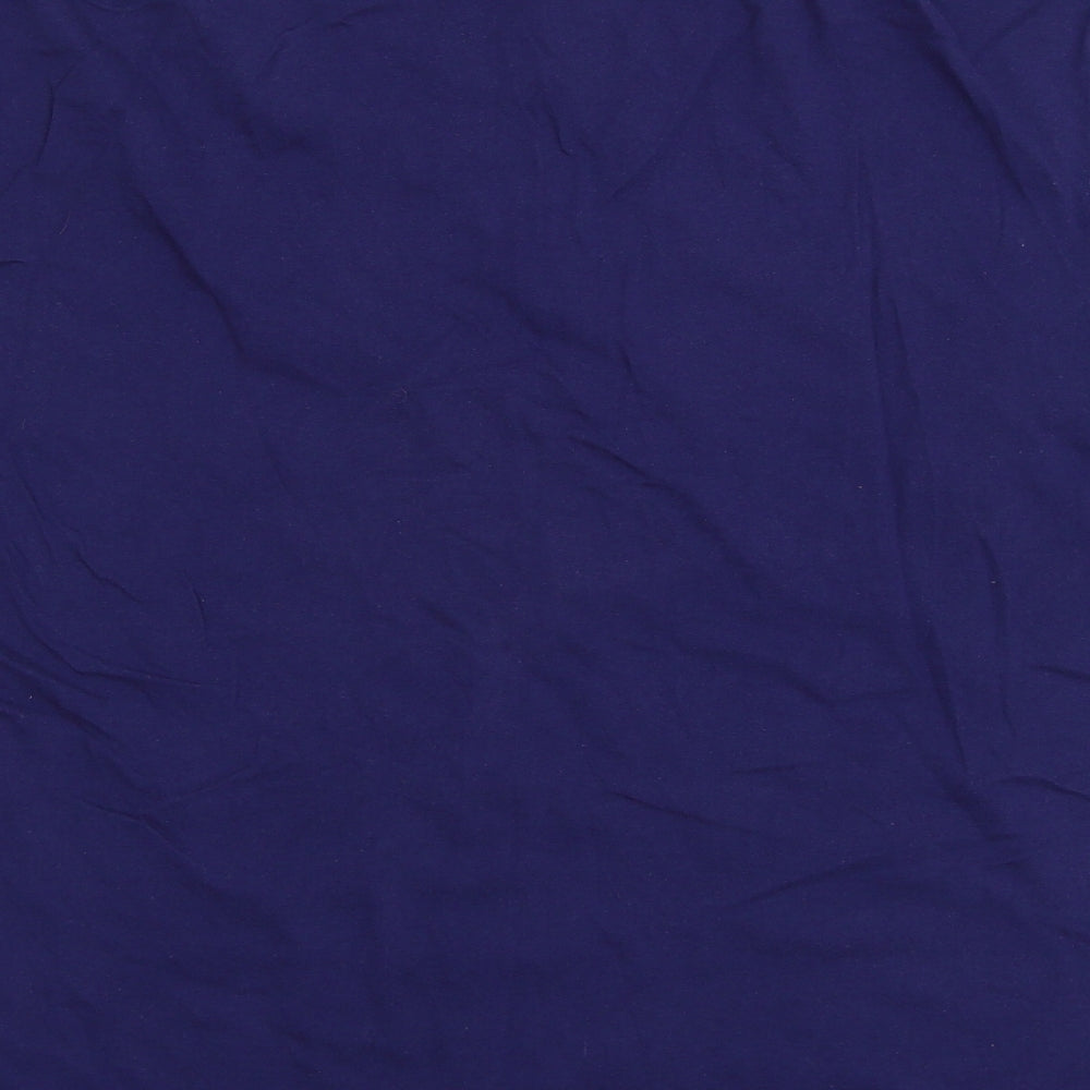 Essential Apparel Mens Blue    T-Shirt Size XL