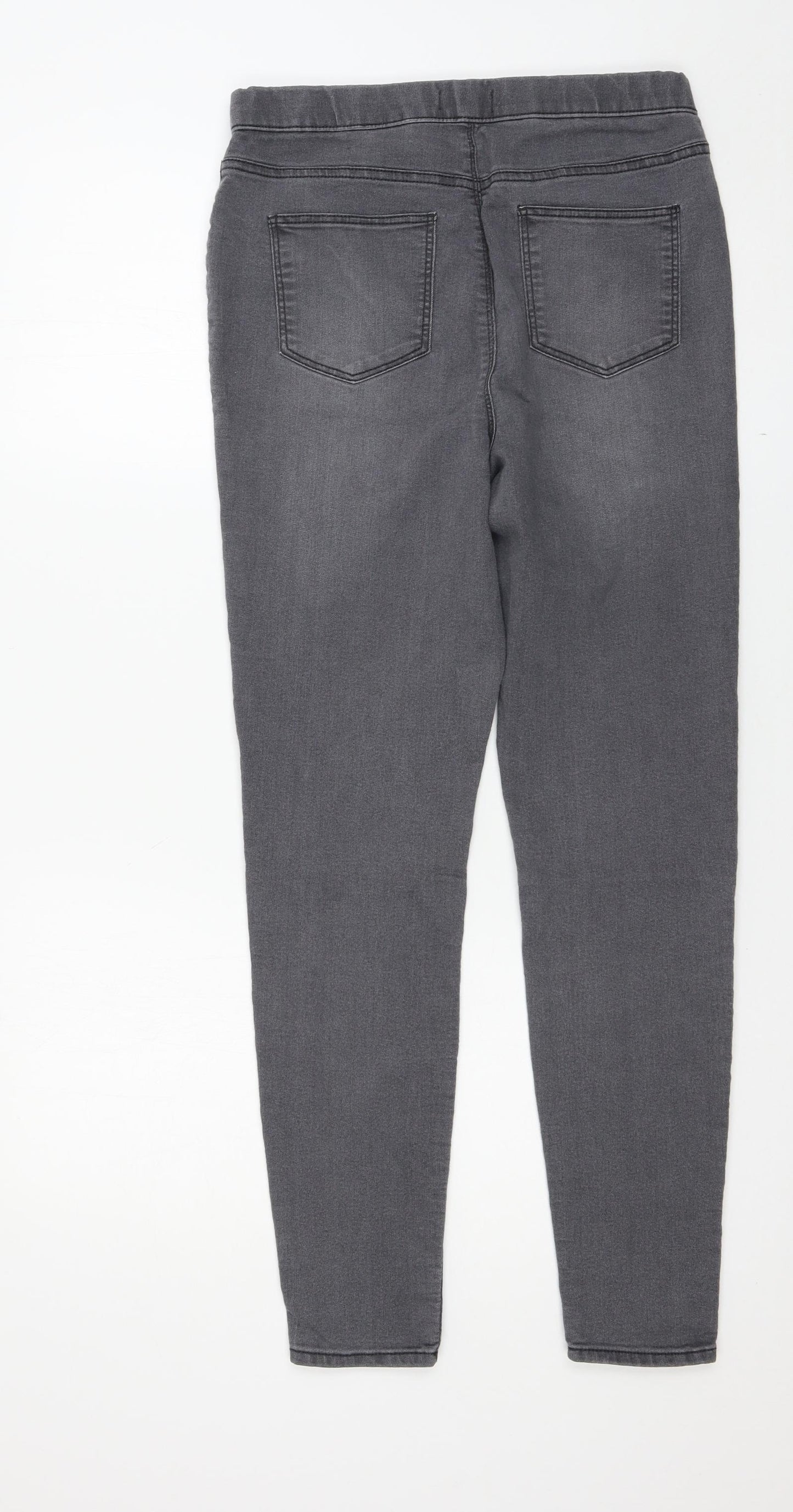 Matalan Womens Grey   Skinny Jeans Size 12 L29 in
