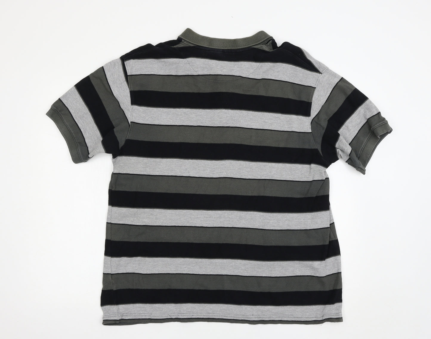 Champion Mens Multicoloured Striped   Polo Size XL