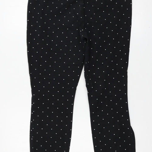 Gap Womens Black Polka Dot  Skinny Jeans Size 8 L26 in