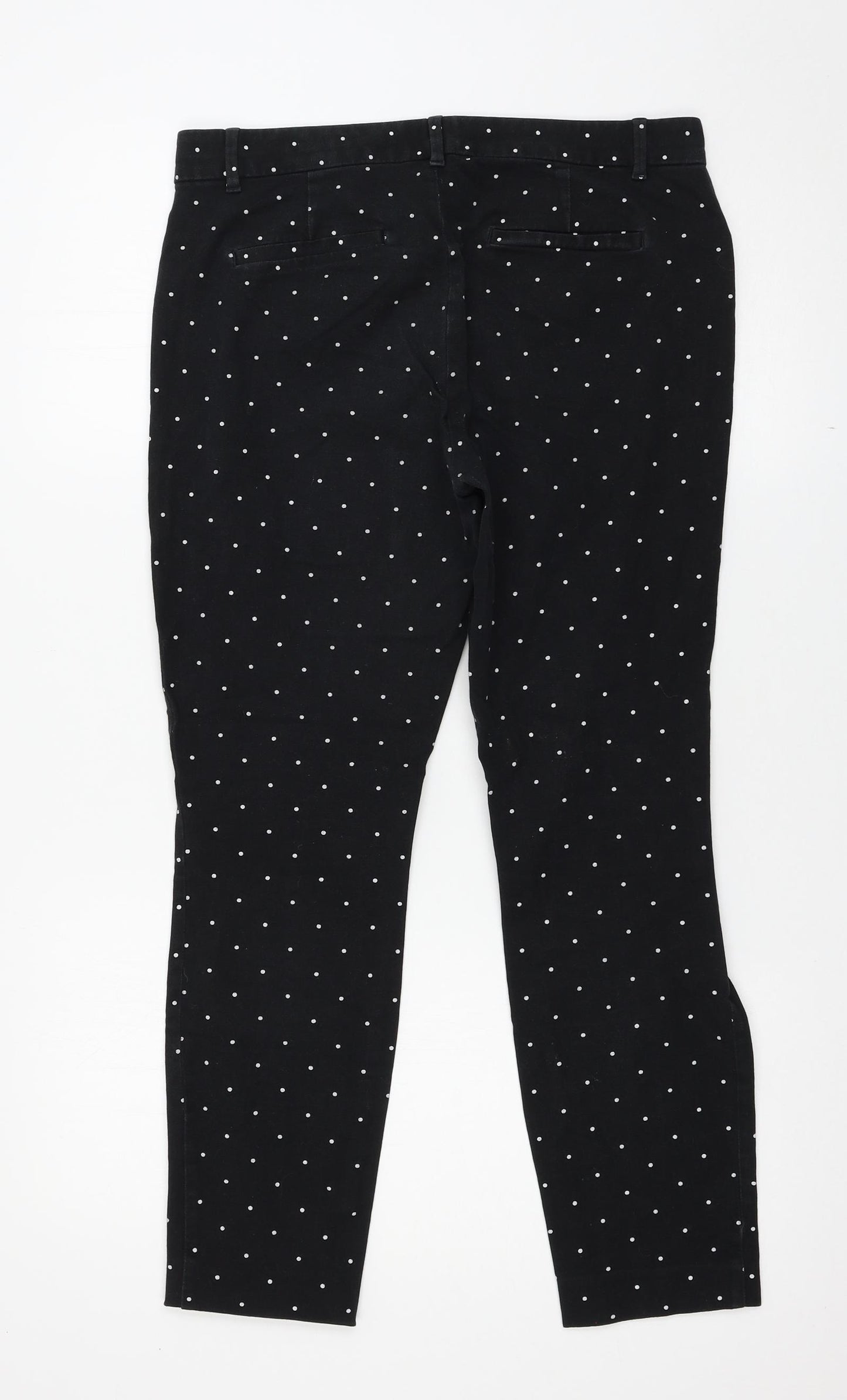 Gap Womens Black Polka Dot  Skinny Jeans Size 8 L26 in