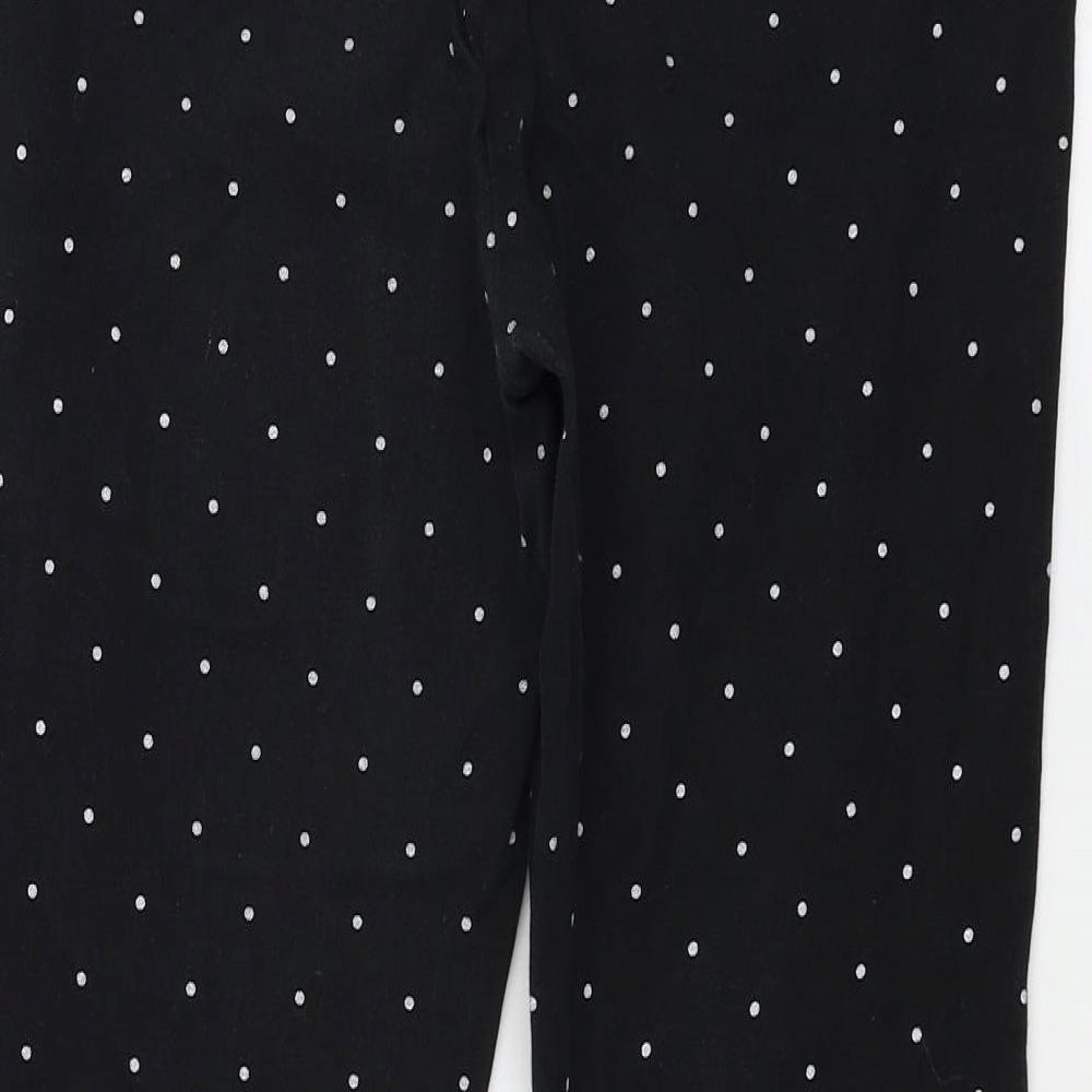 Gap Womens Black Polka Dot  Skinny Jeans Size 8 L26 in