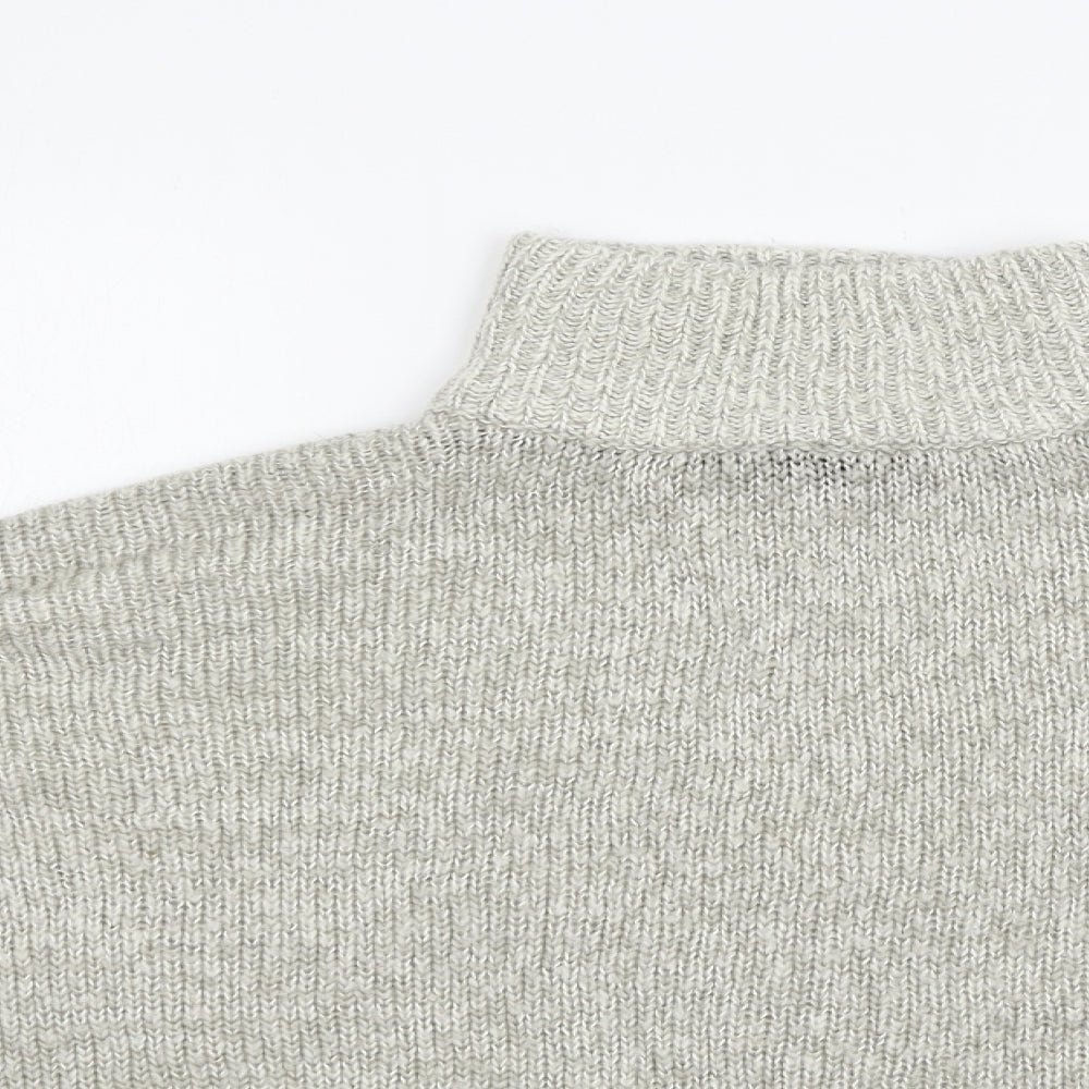 New Look Womens Grey   Pullover Jumper Size L