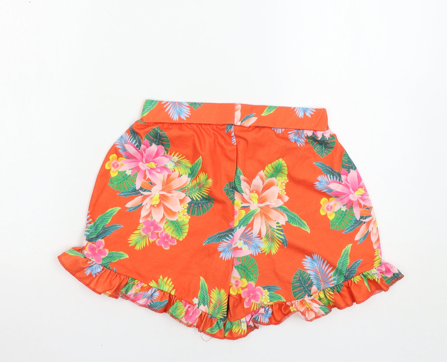 River Island Girls Multicoloured Floral  Culotte Shorts Size 11-12 Years