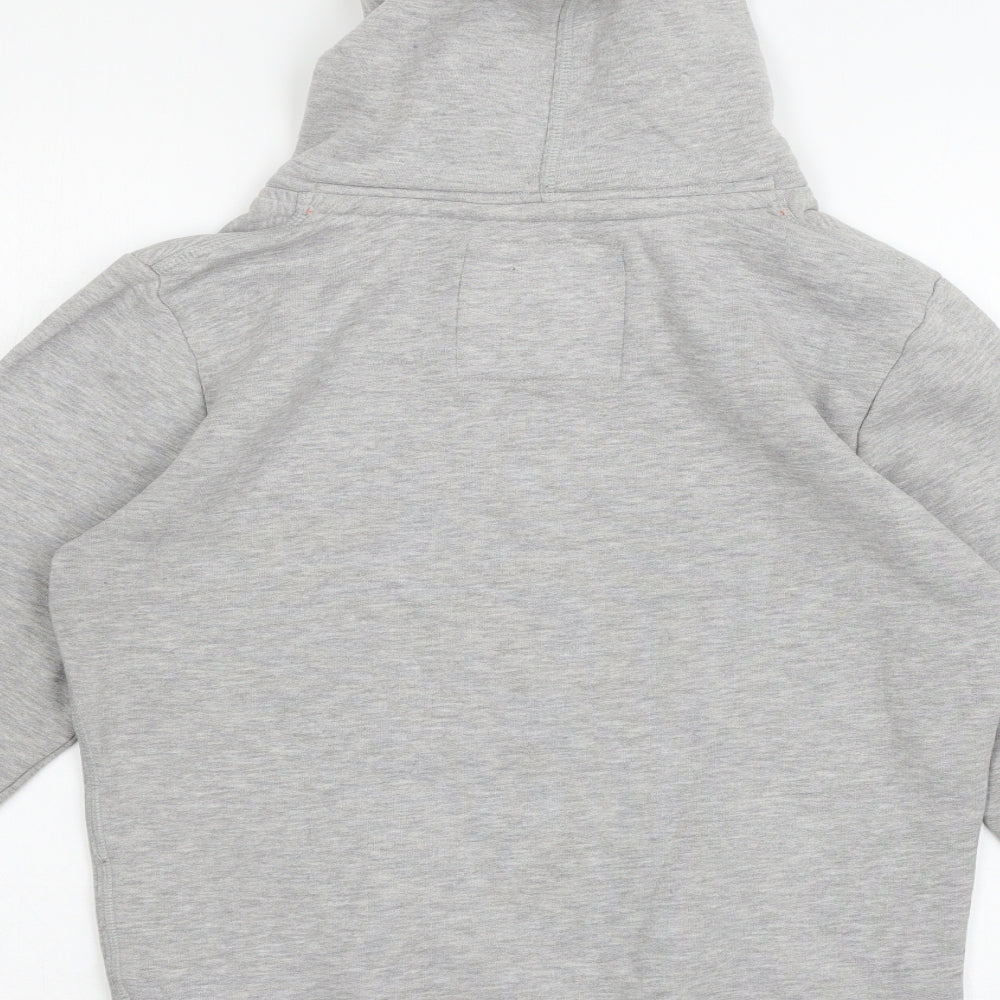 Superdry Womens Grey   Pullover Hoodie Size L