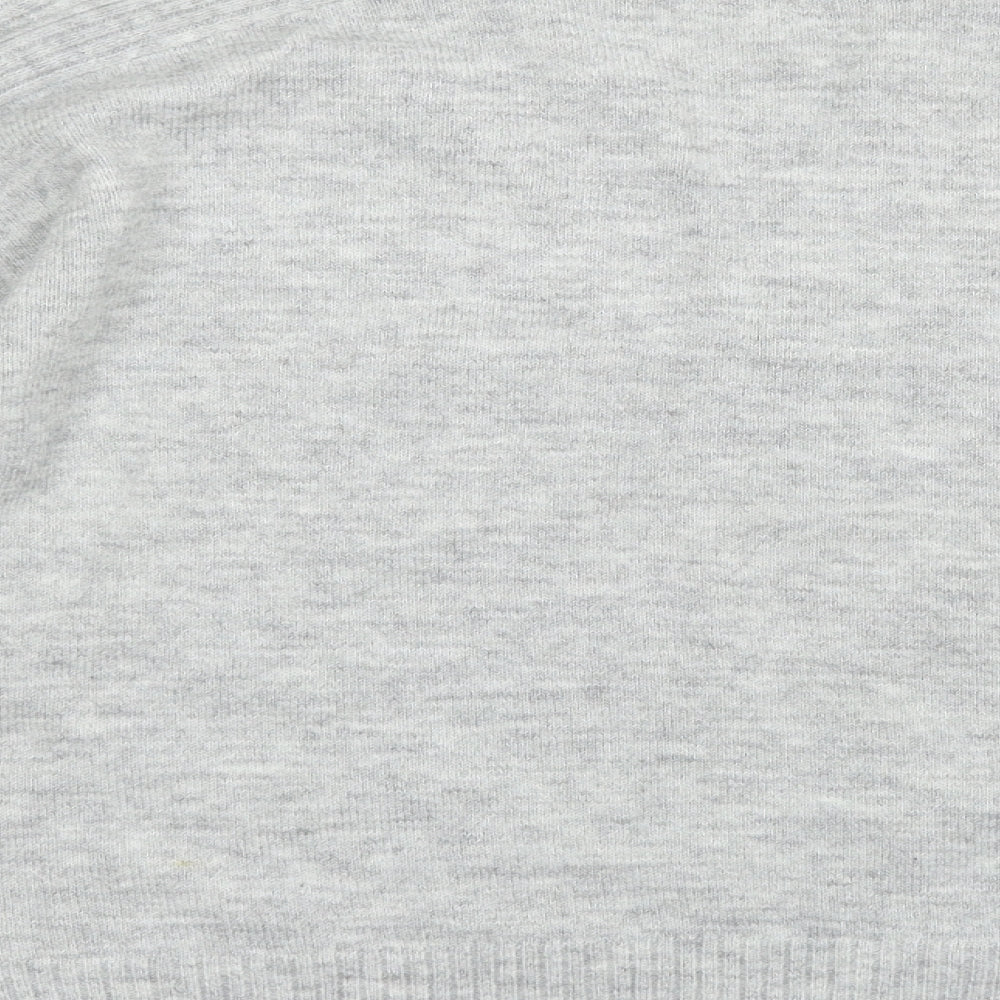 Nutmeg Womens Grey   Pullover Jumper Size 14