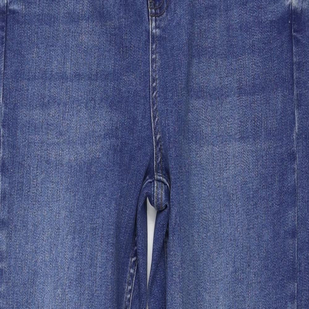 New Look Womens Blue   Skinny Jeans Size 14 L30 in