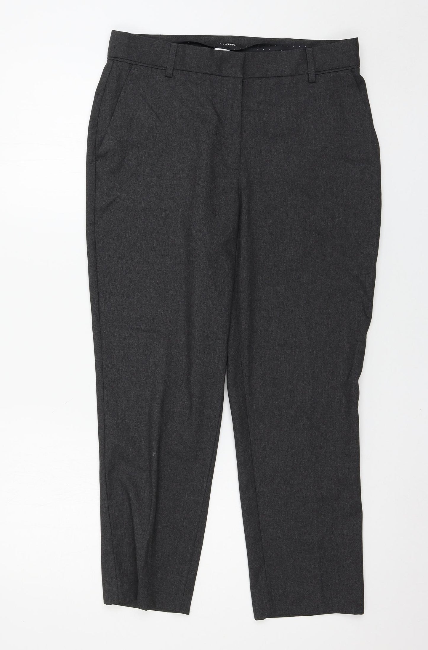 NEXT Womens Grey   Trousers  Size 12 L25 in