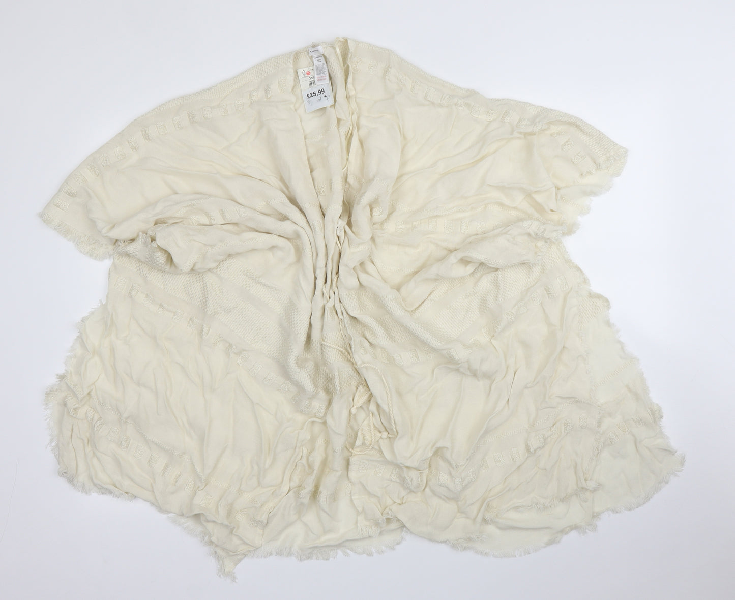 RESERVED Womens Beige   Cape Jumper One Size