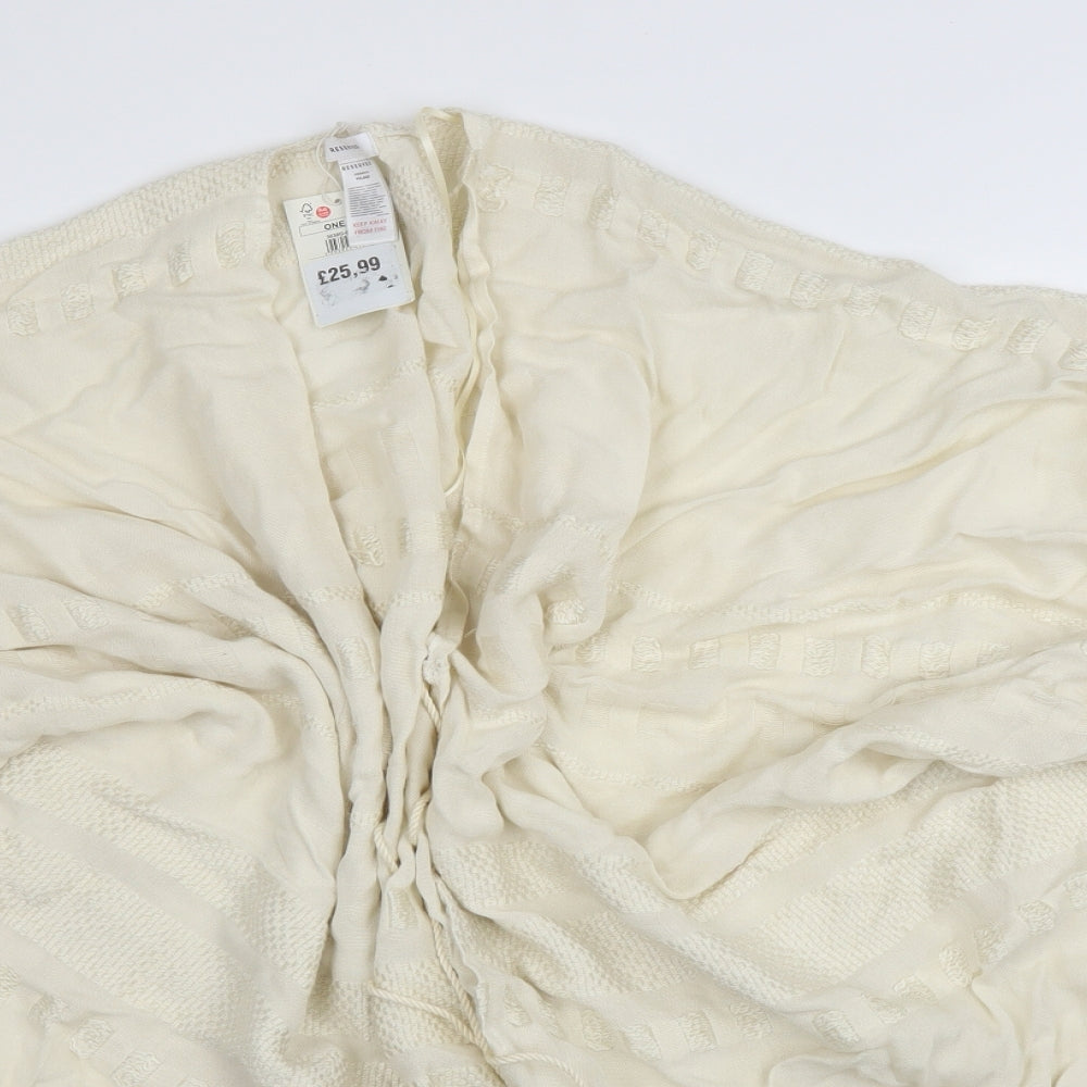 RESERVED Womens Beige   Cape Jumper One Size