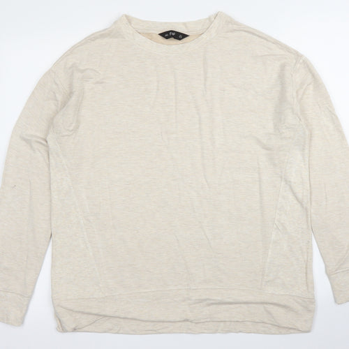 F&F Womens Beige   Pullover Jumper Size 14
