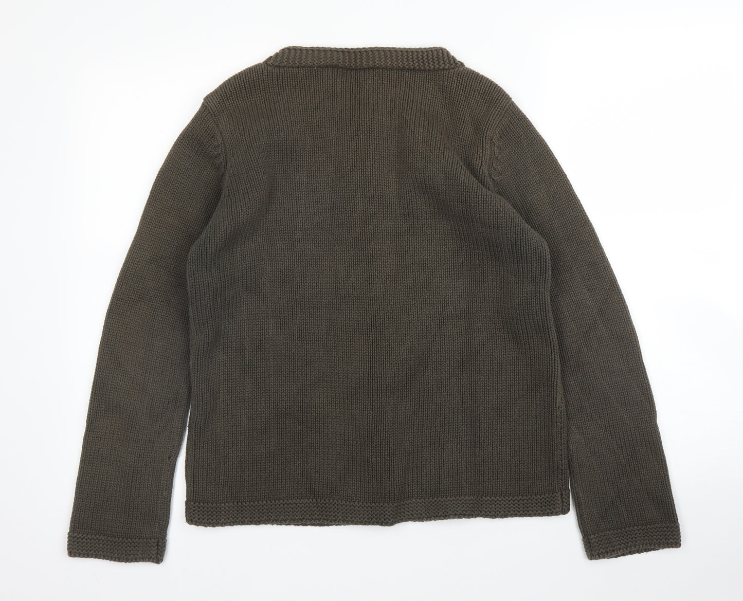Preworn Womens Green   Cardigan Jumper Size 14