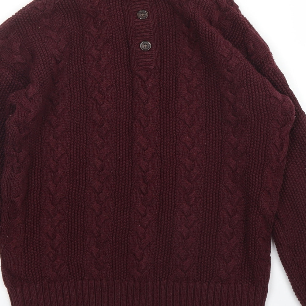 M&S Womens Purple   Pullover Jumper Size 8