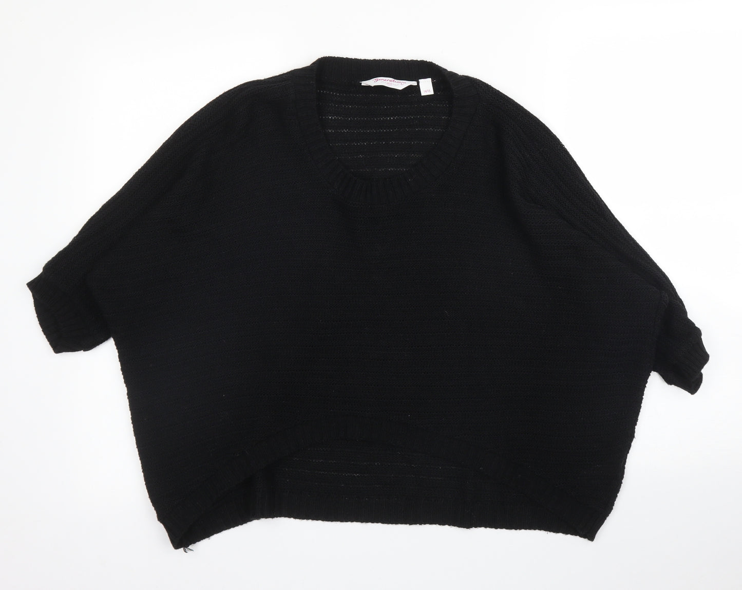 New Look Girls Black   Pullover Jumper Size 14 Years