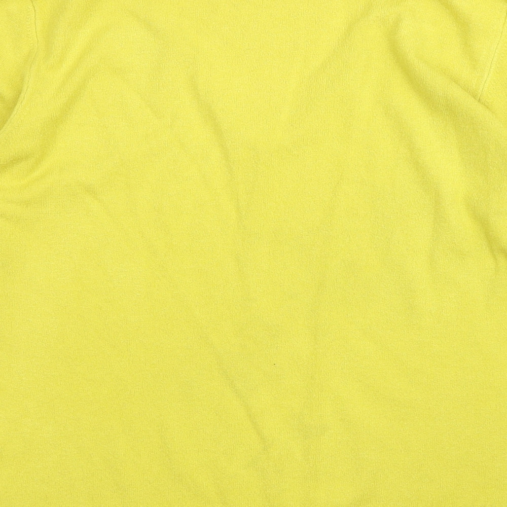 Per Una Womens Yellow   Pullover Jumper Size 14
