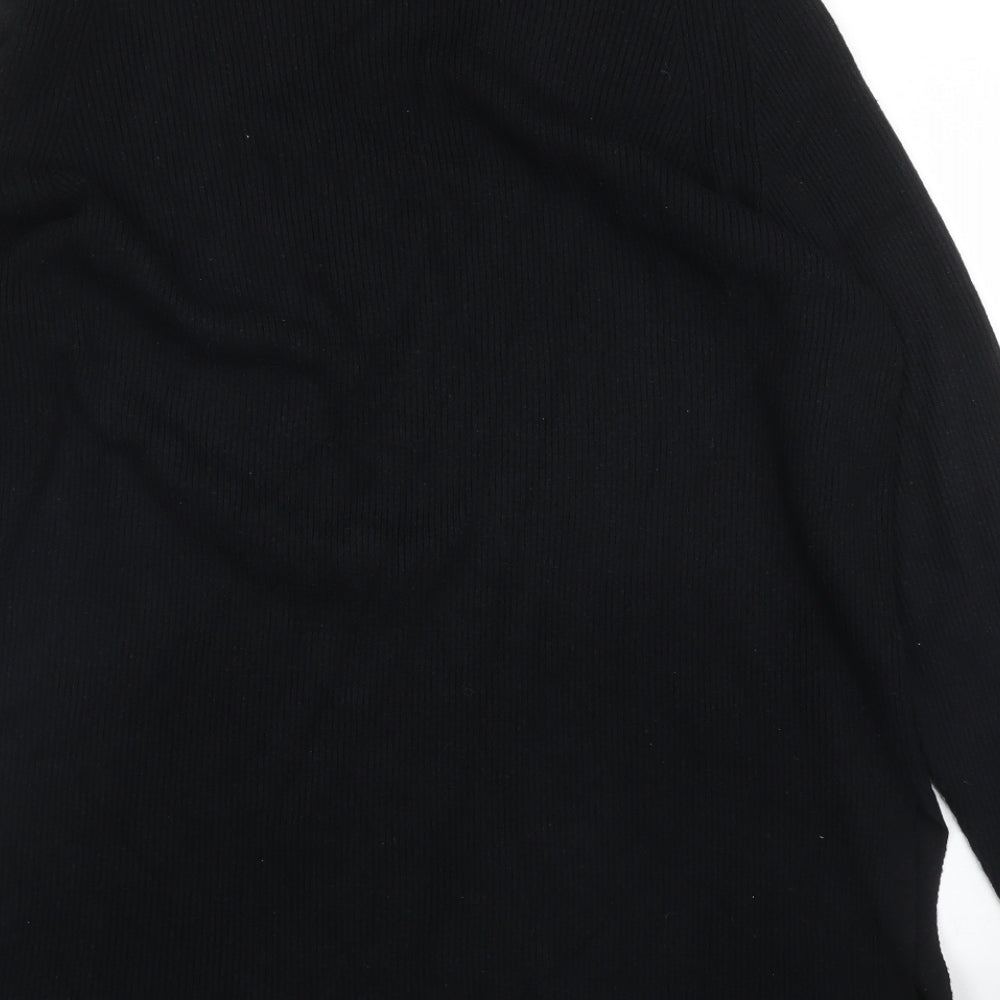 M&S Womens Black   Pullover Jumper Size 16