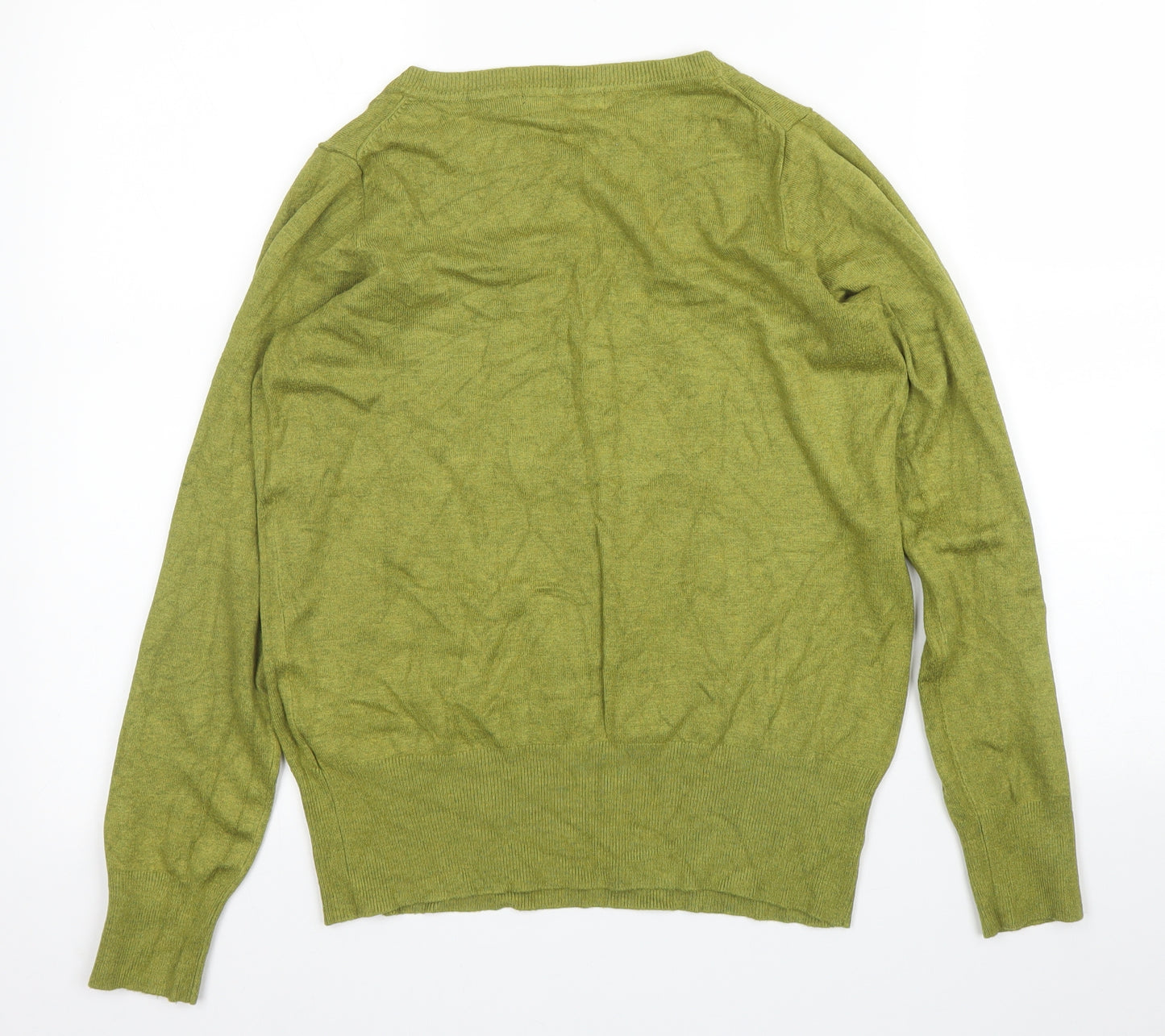 M&S Womens Green   Pullover Jumper Size 10