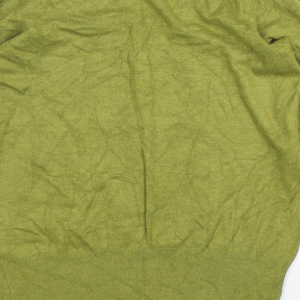 M&S Womens Green   Pullover Jumper Size 10