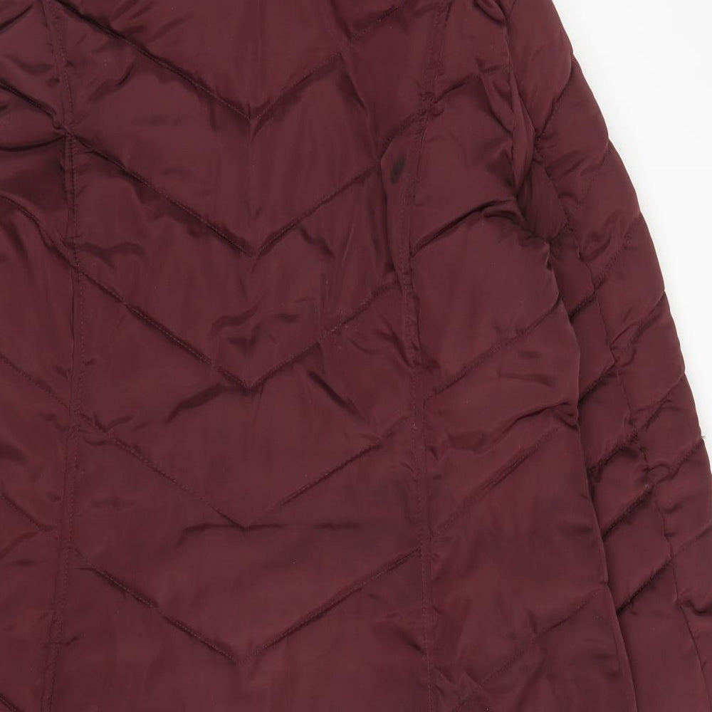 NEXT Womens Purple   Puffer Jacket Coat Size 16