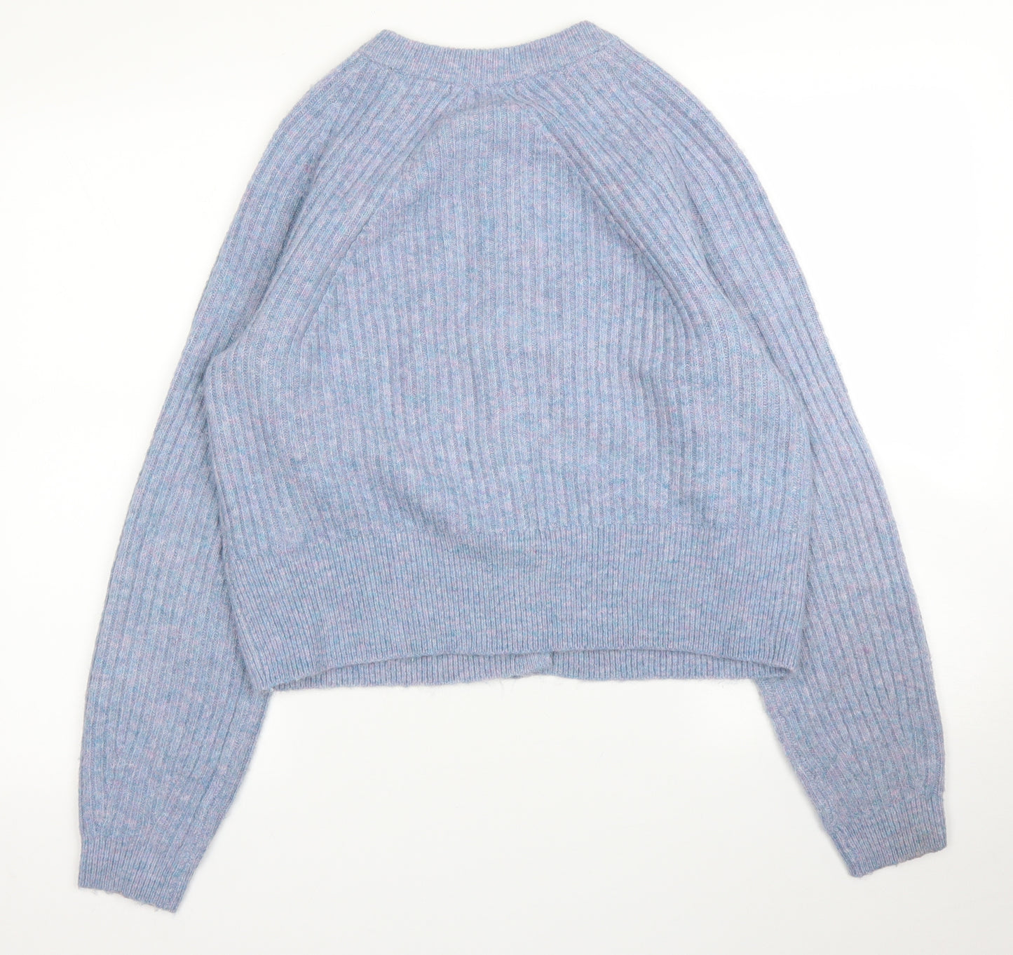 M&S Womens Blue   Cardigan Jumper Size M