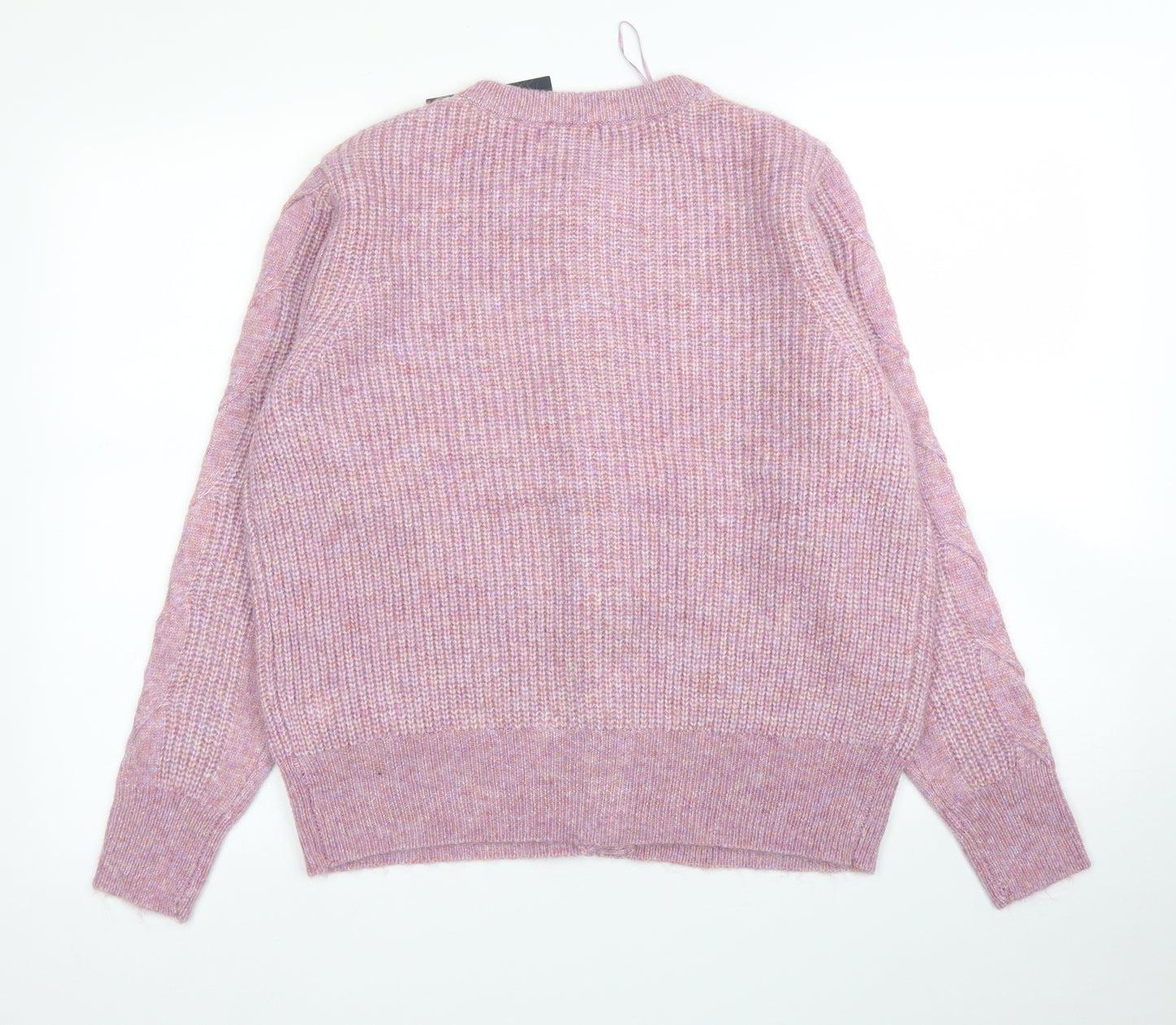 M&S Womens Purple   Cardigan Jumper Size 14