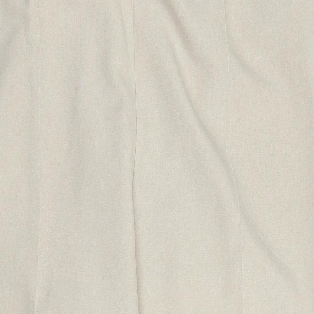 essence Womens Beige   Capri Trousers Size 24 L25 in