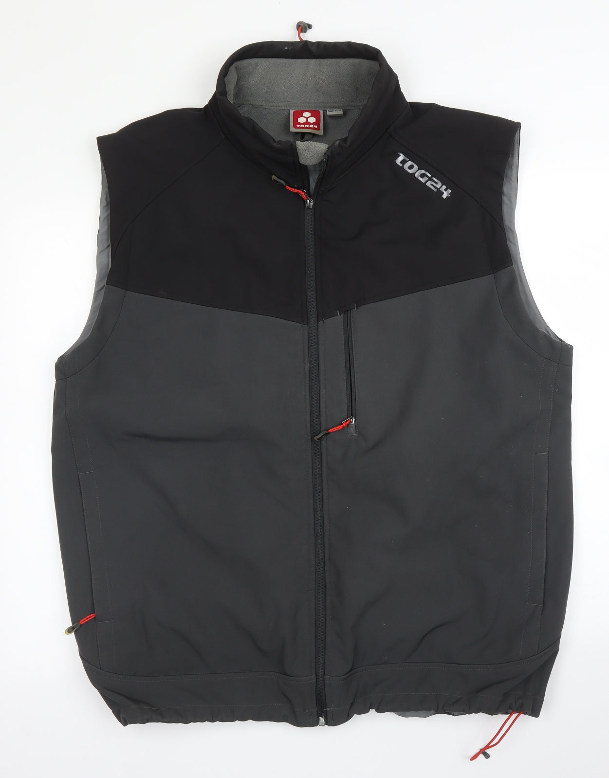 Tog24 Mens Grey   Gilet Jacket Size 2XL