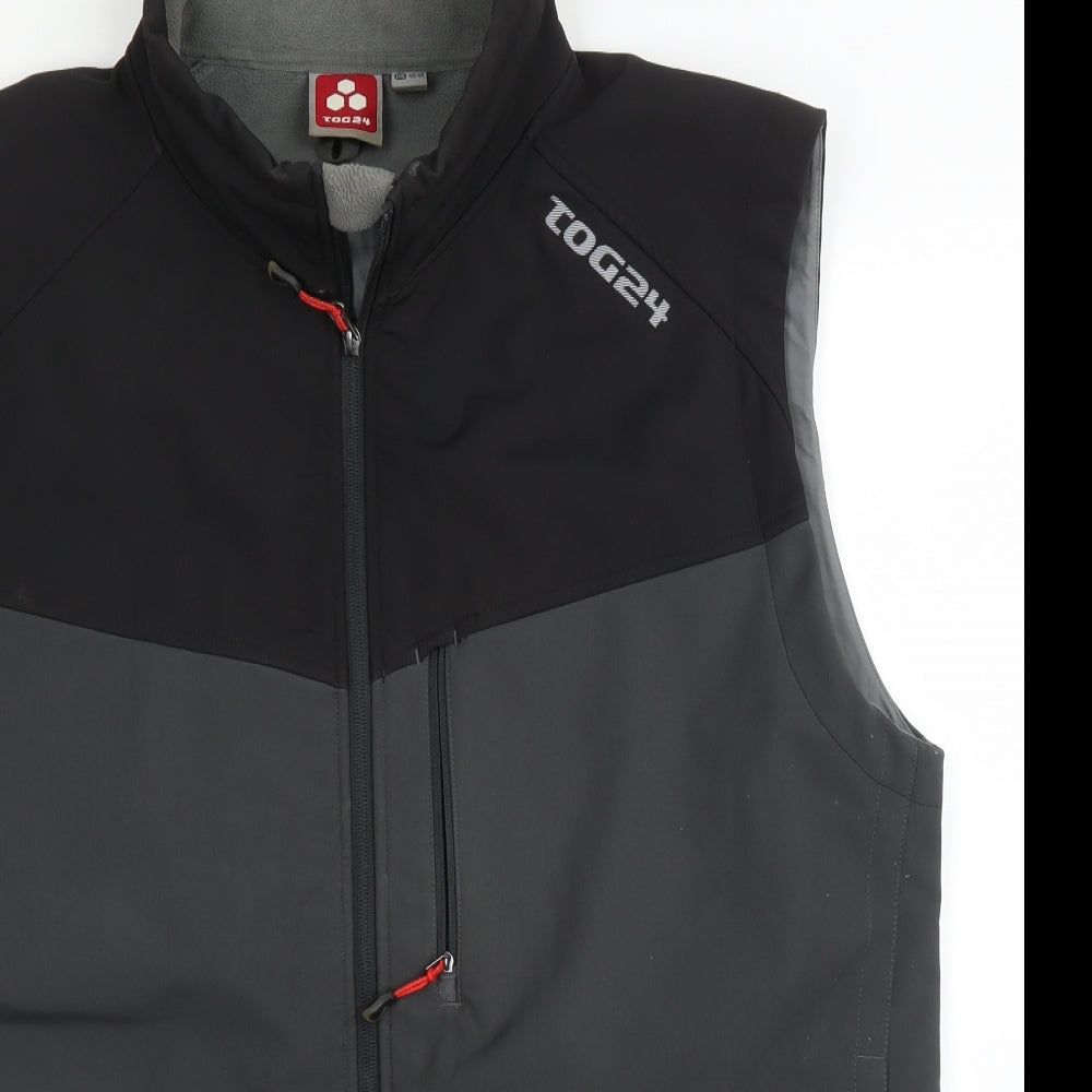 Tog24 Mens Grey   Gilet Jacket Size 2XL