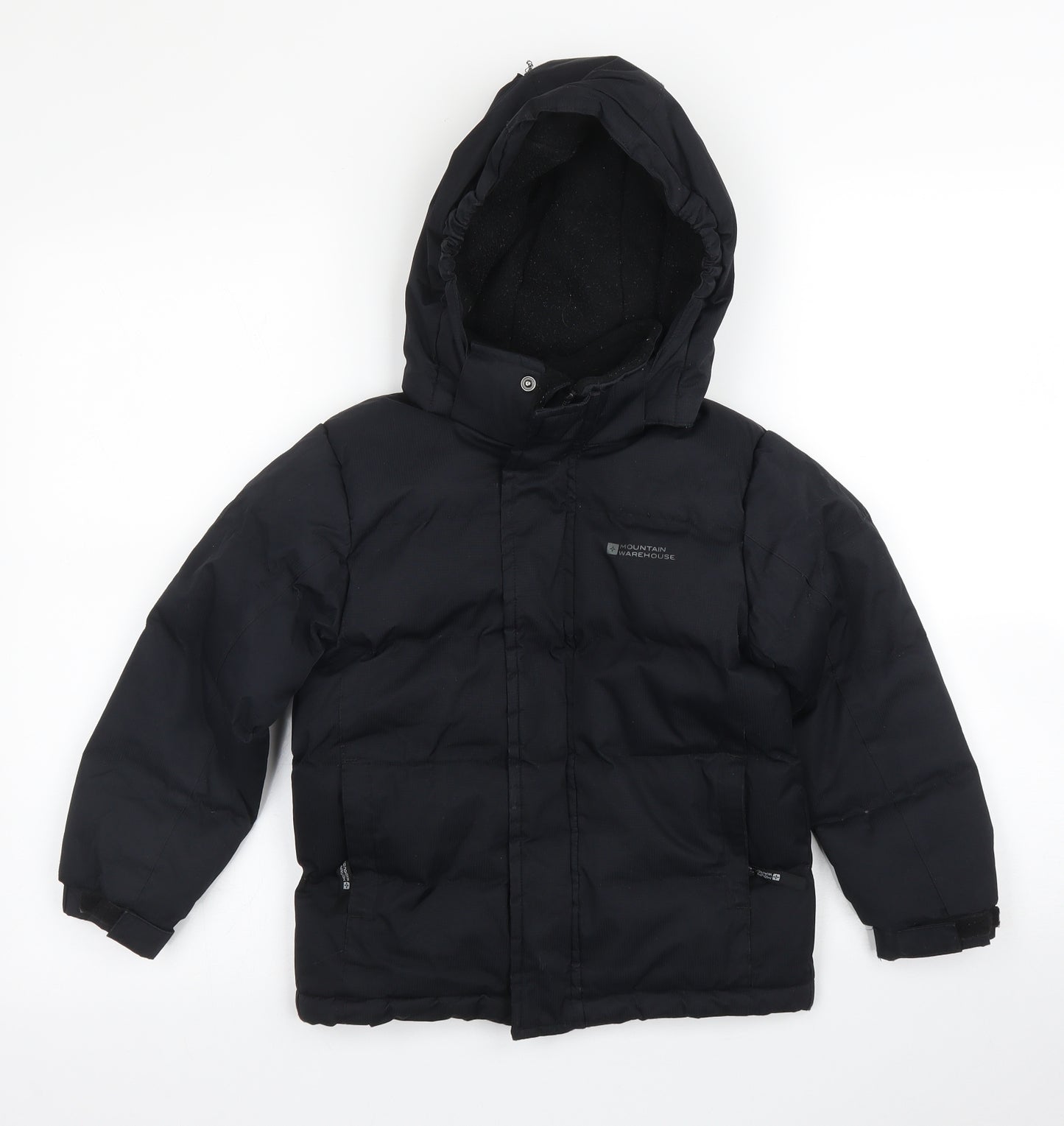 Mountain Warehouse Boys Black   Puffer Jacket Coat Size 5-6 Years
