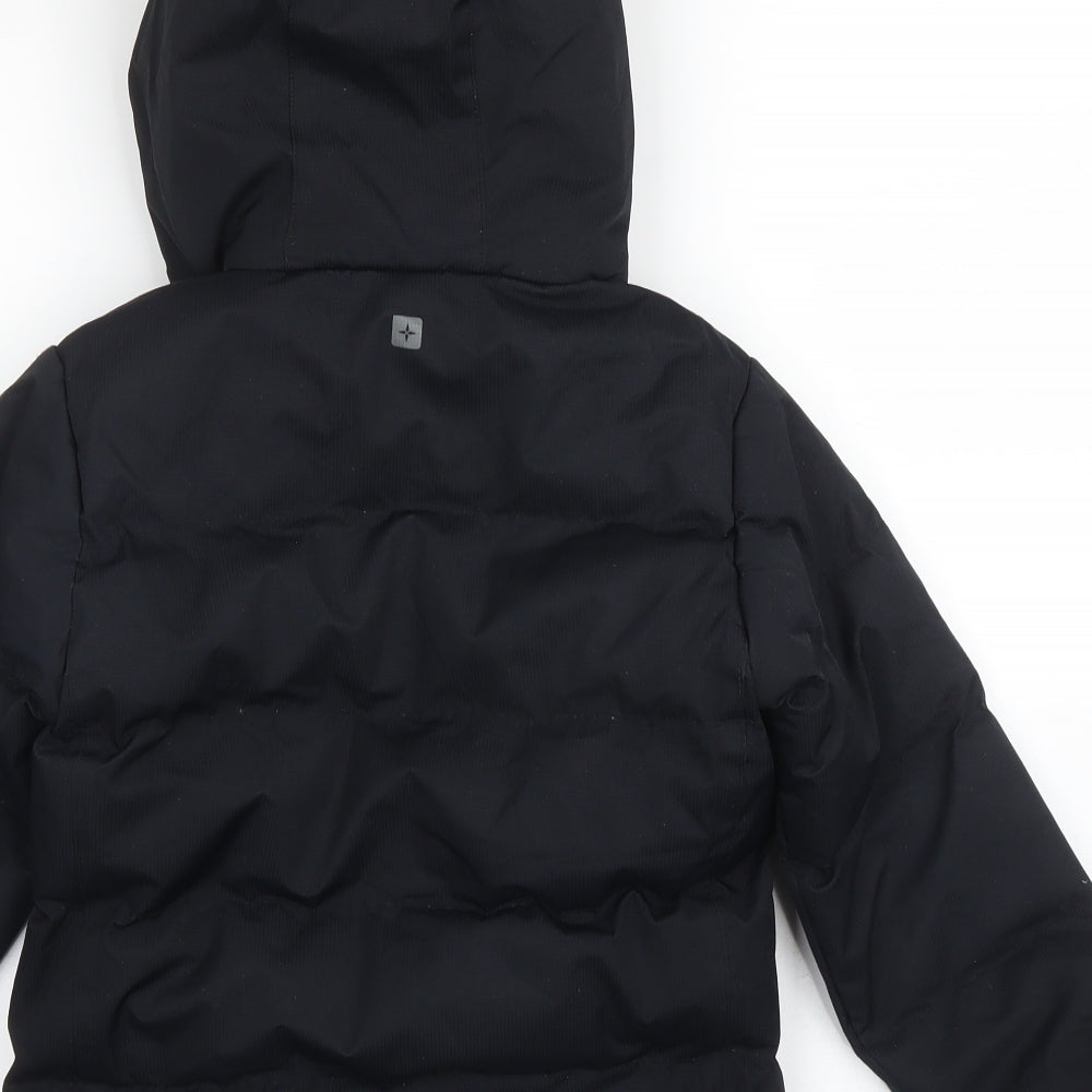 Mountain Warehouse Boys Black   Puffer Jacket Coat Size 5-6 Years