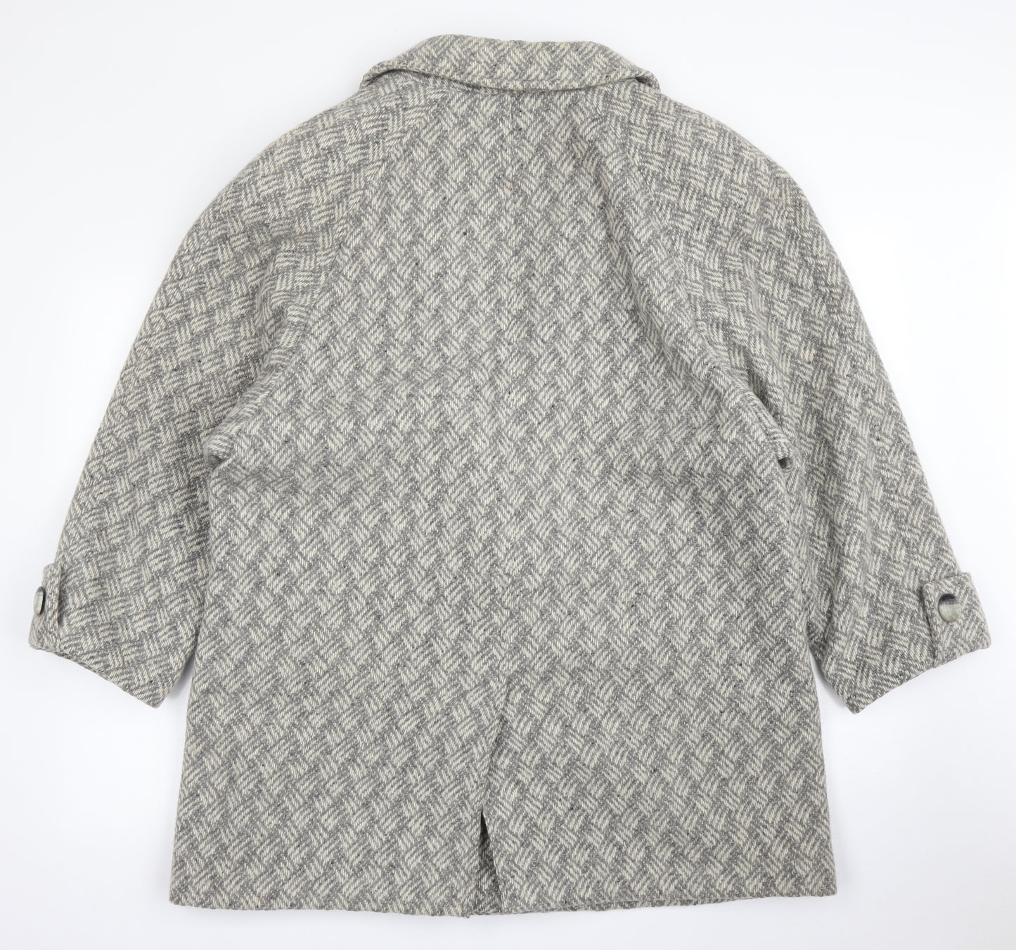 St Michael Womens Beige   Pea Coat Coat Size 16