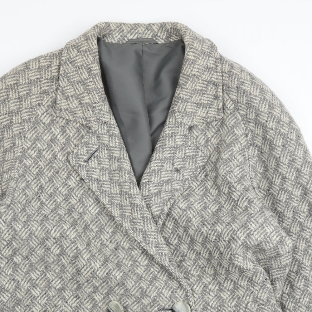 St Michael Womens Beige   Pea Coat Coat Size 16