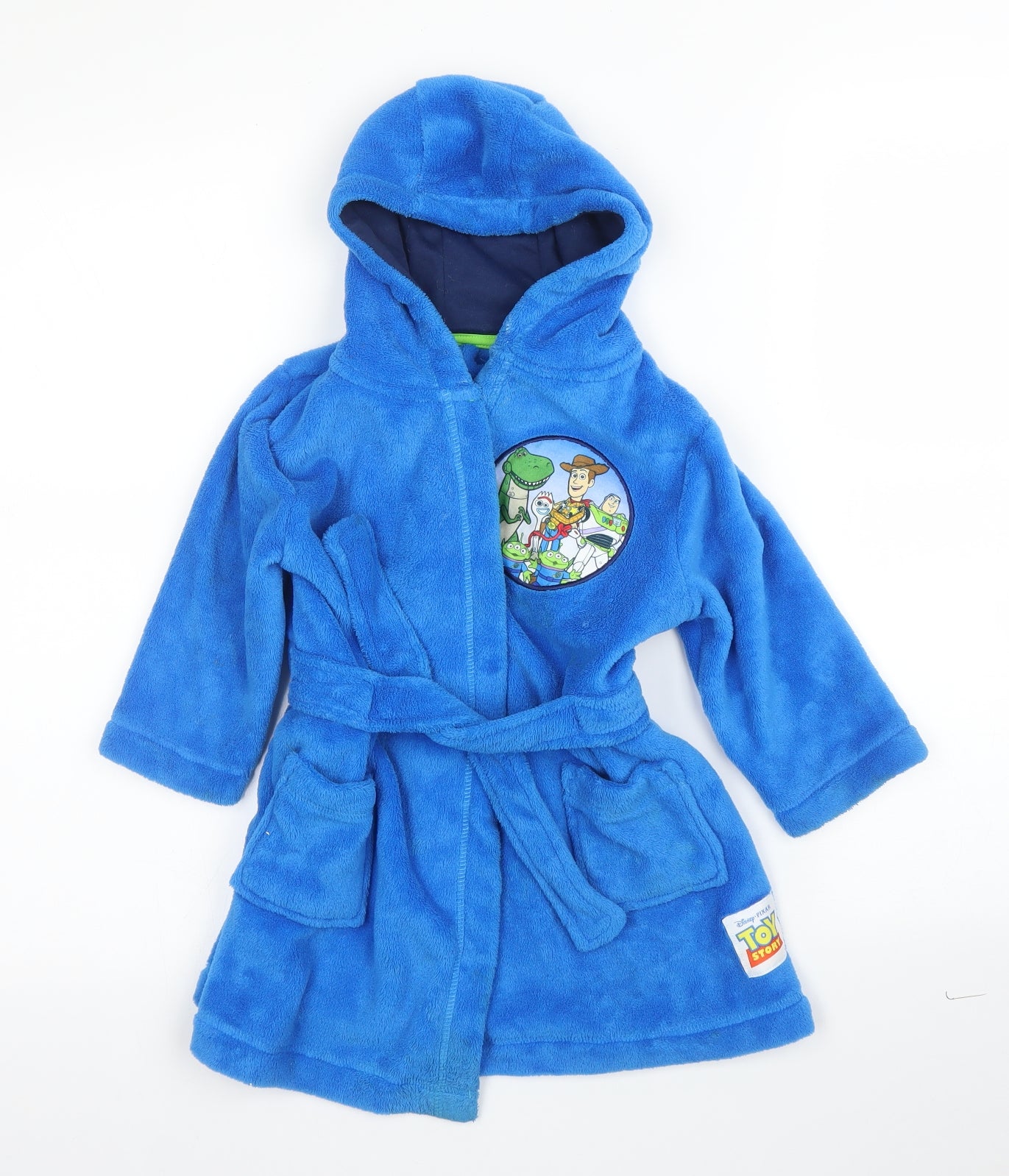George Boys Blue Solid  Cami Robe Size 18-24 Months  - Toy Story