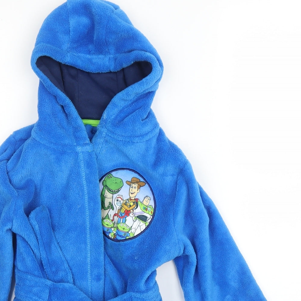 George Boys Blue Solid  Cami Robe Size 18-24 Months  - Toy Story