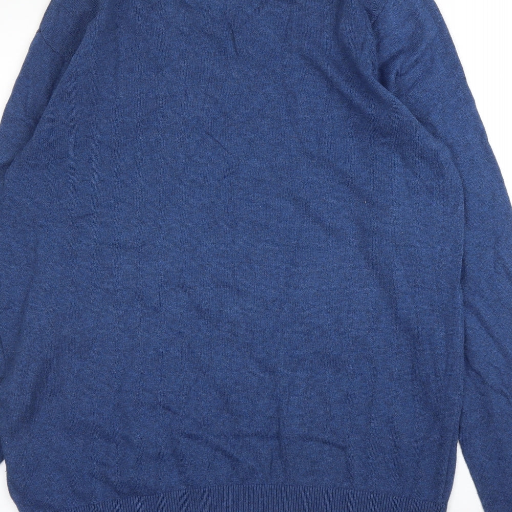 George Mens Blue   Pullover Jumper Size M