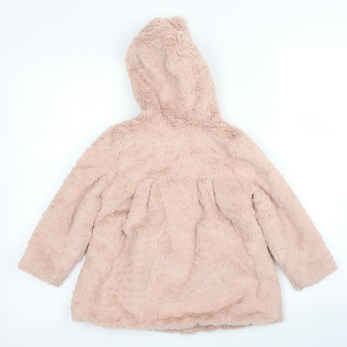 TU Girls Pink   Pea Coat Coat Size 2 Years