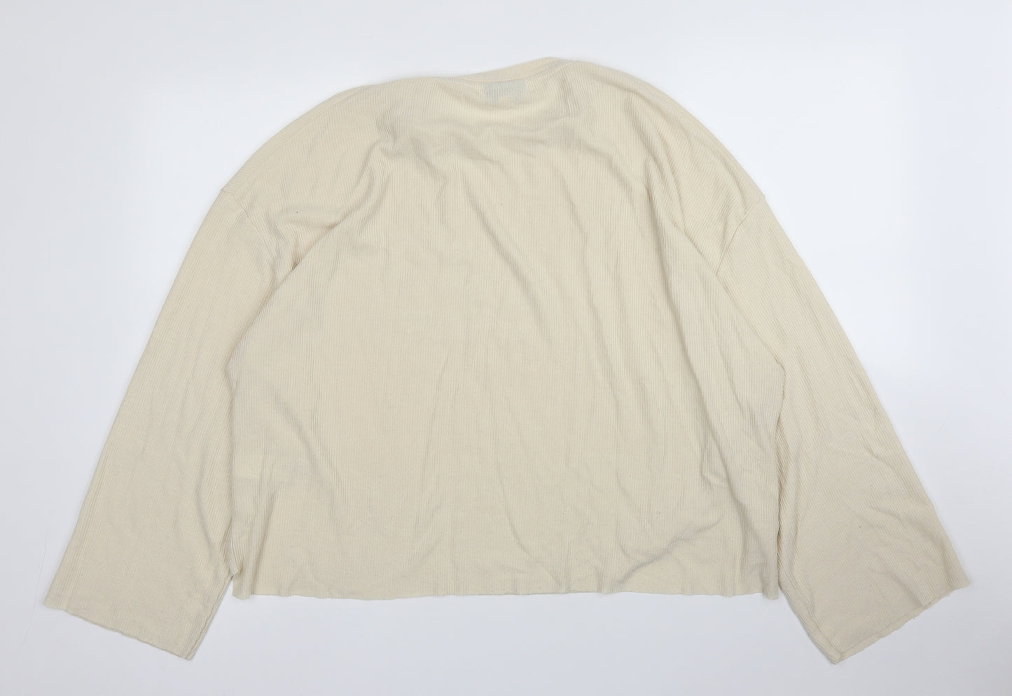 Topshop Womens Beige   Pullover Jumper Size 16