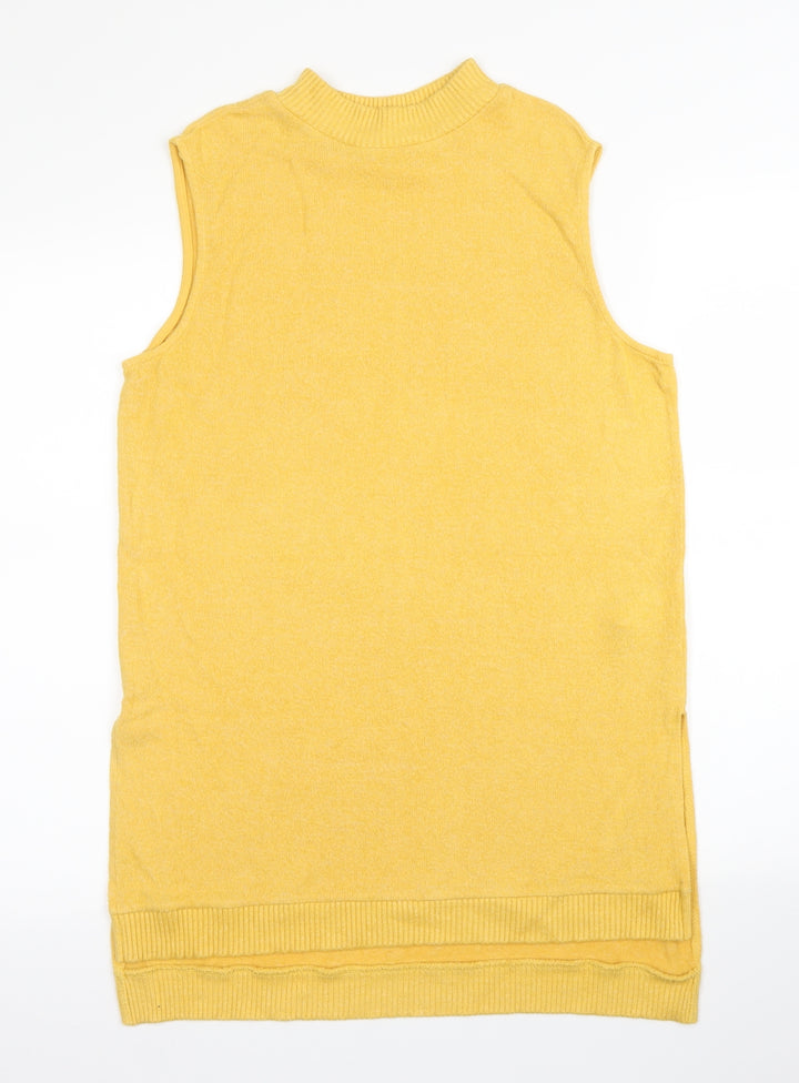 River Island Womens Yellow   Vest Jumper Size 12