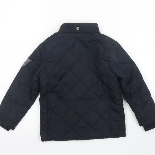 Primark Boys Blue   Quilted Coat Size 2 Years