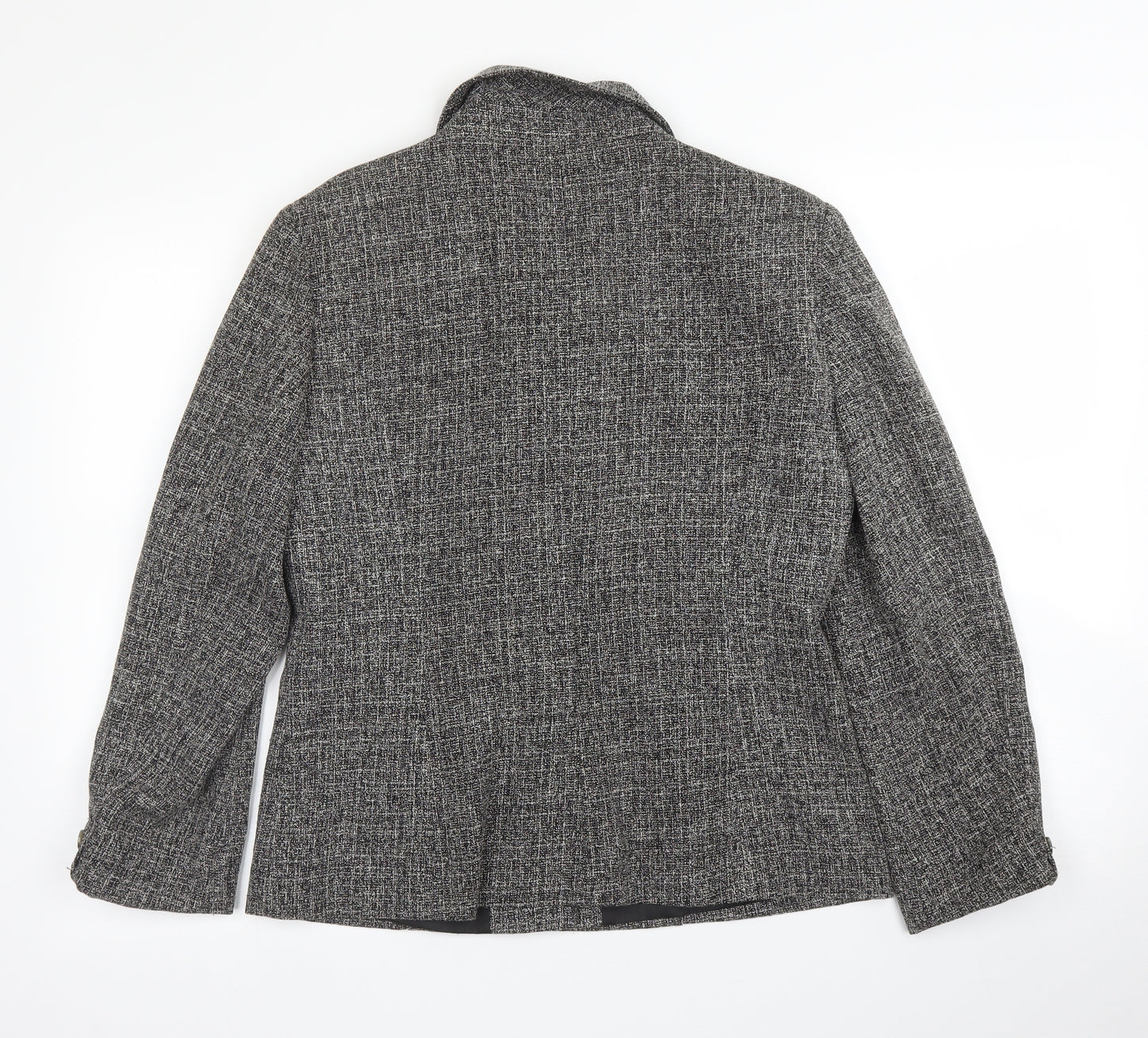 Evie Womens Grey   Jacket Blazer Size 12