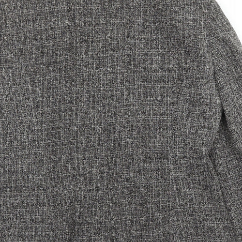 Evie Womens Grey   Jacket Blazer Size 12