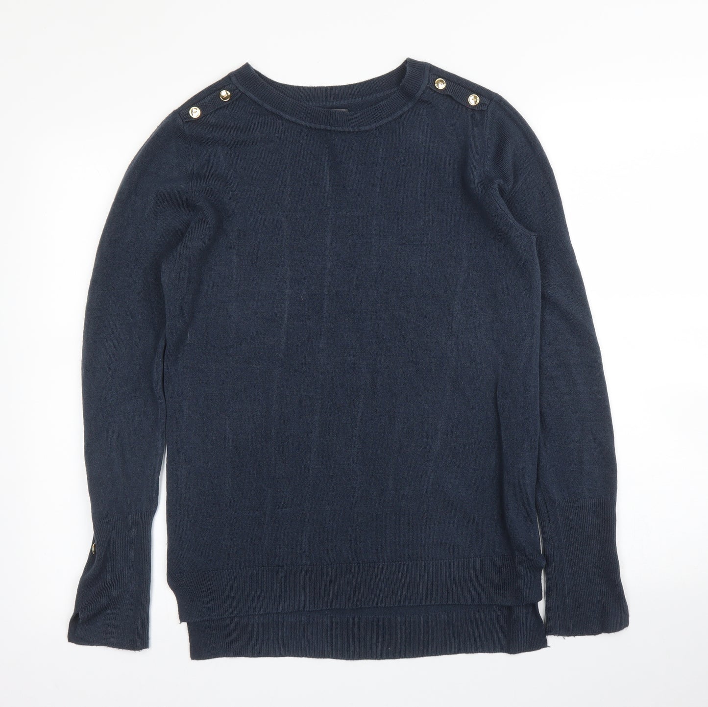 Primark Womens Blue   Pullover Jumper Size S