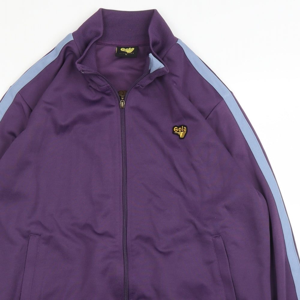 Gola Mens Purple   Full Zip Jumper Size L