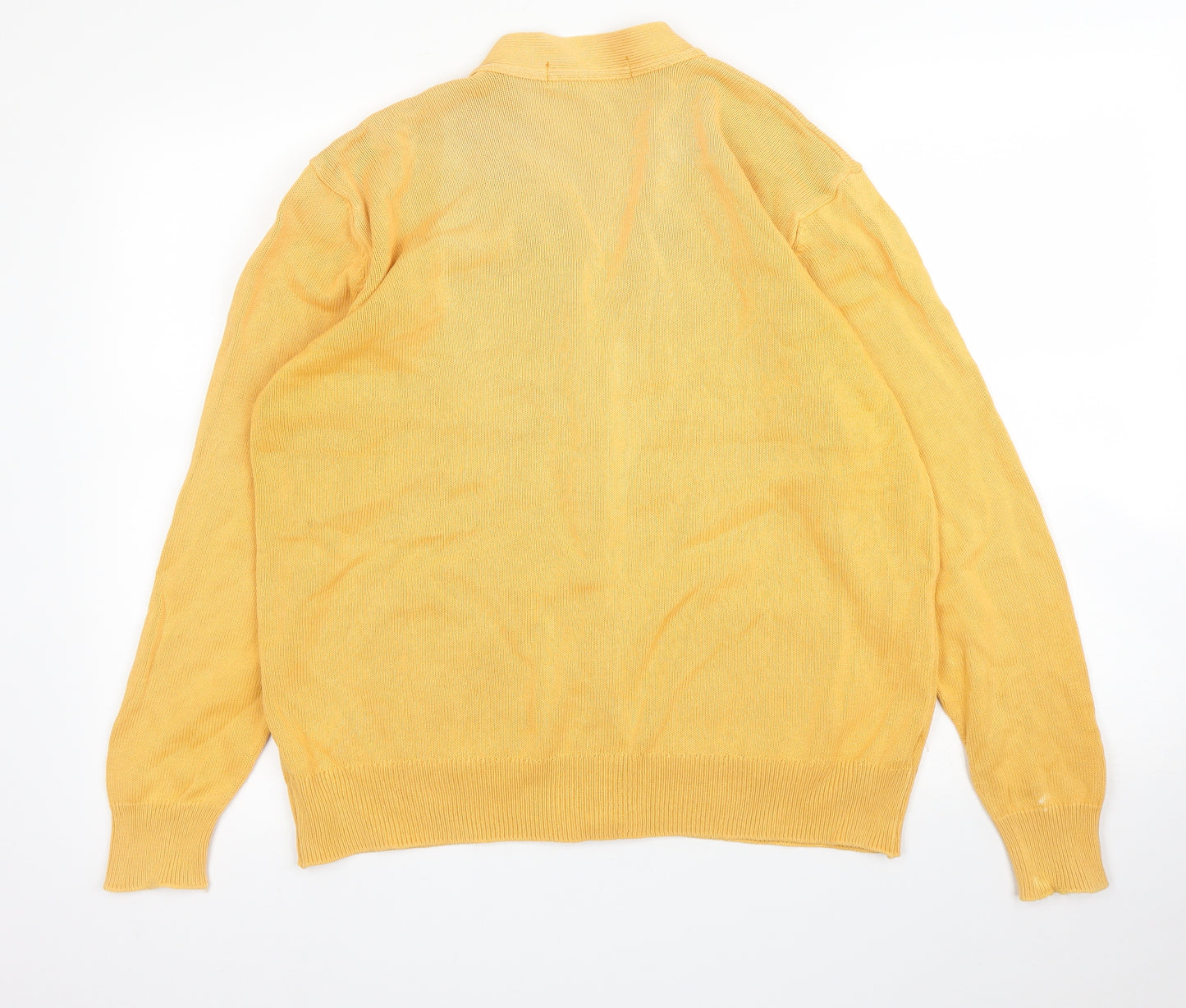 St Michael Womens Yellow   Cardigan Jumper Size 12