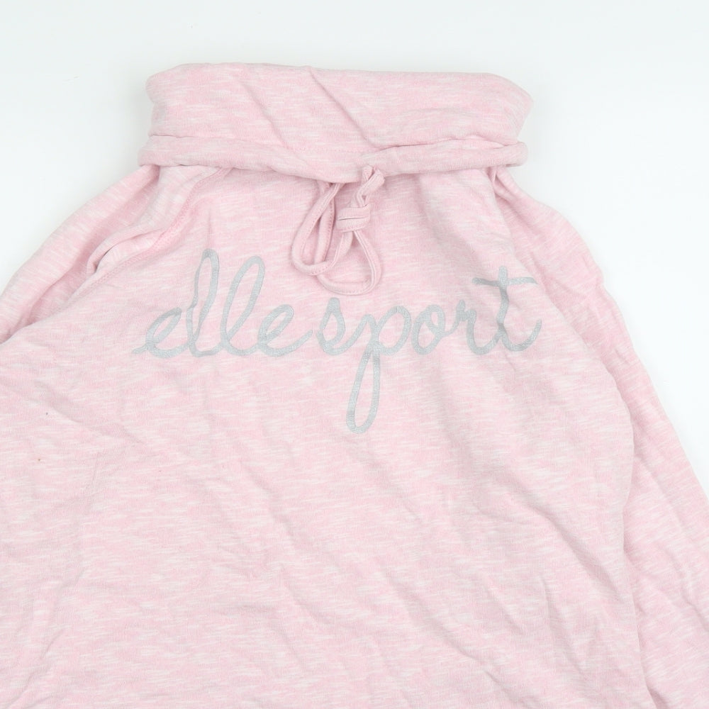 Elle Sport Womens Pink   Pullover Jumper Size M