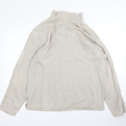 NEXT Mens Beige   Pullover Jumper Size L