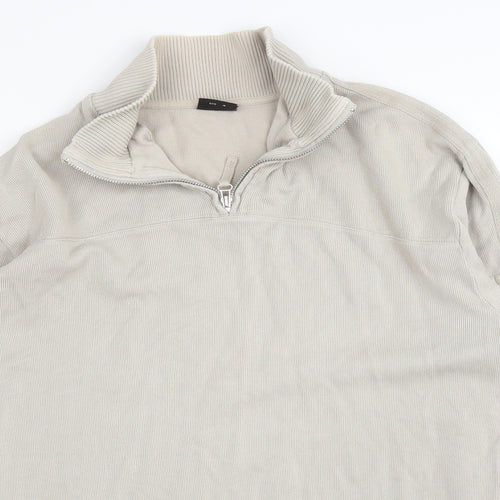 NEXT Mens Beige   Pullover Jumper Size L